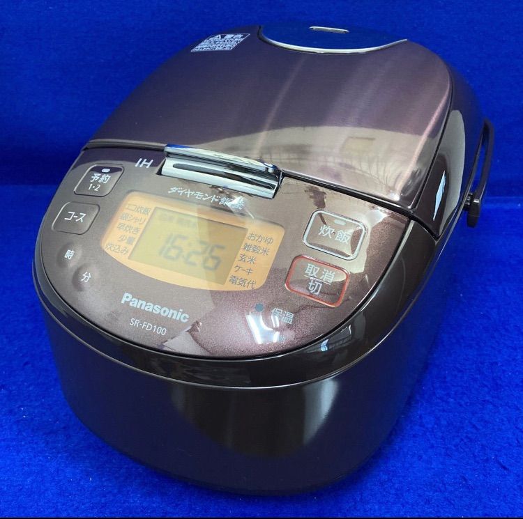 パナソニック SR-FD100-T IH炊飯器 5.5合炊き ダイヤモンド銅釜 - メルカリ