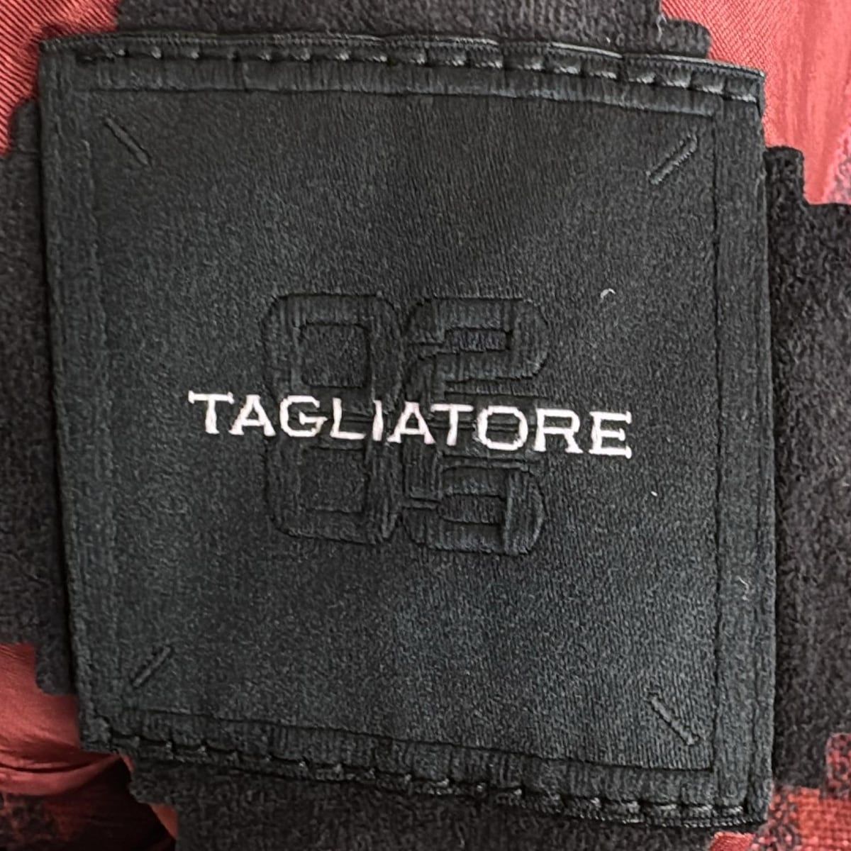 TAGLIATORE タリアトーレ ジャケット サイズ40 M レディース - ボルドー×黒 長袖 チェック柄 春 秋 GULLKHAN_COM