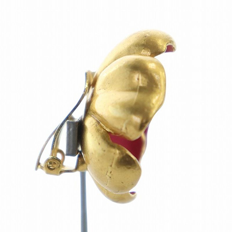 ケンゾー KENZO イヤリング アクセサリー 両耳用 花 フラワー クリップ