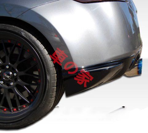 日産370Z 外装改造 Z34 カーボンファイバー リアコーナー バンパーガード リアバンパー コーナー 追加