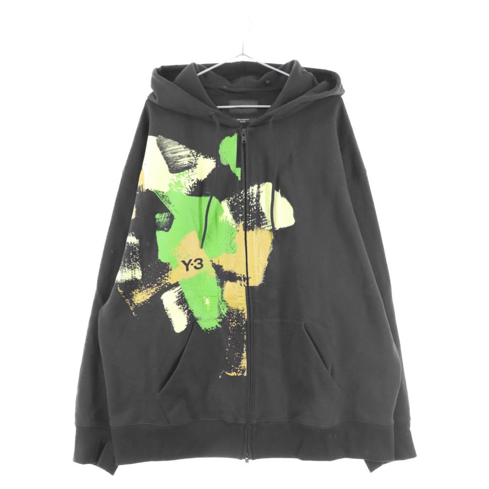 Y-3 (ワイスリー) スプラッシュ ロゴプリント フルジップ Y-3 (ワイスリー) スプラッシュ ロゴプリント フルジップ