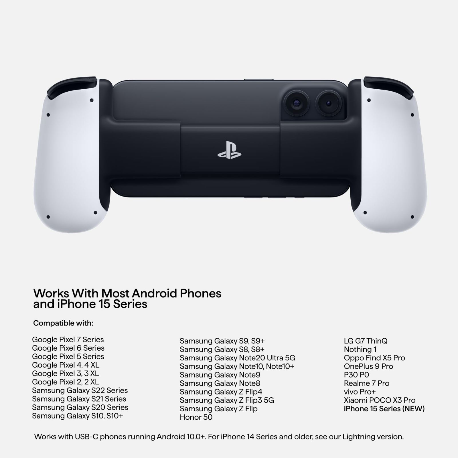 数量限定】モバイルゲームコントローラー for Android & One iPhone 15