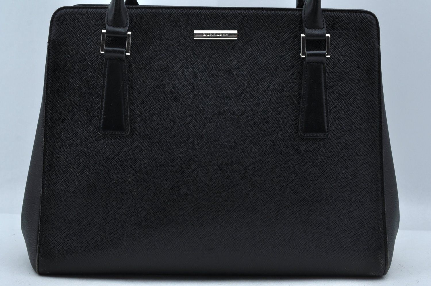 BURBERRY バーバリー ヴィンテージ レザー ハンドバッグ