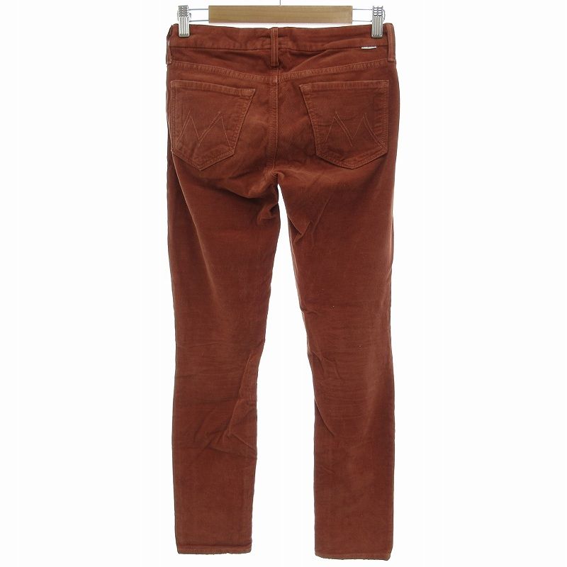 マザー mother The Looker Crop コーデュロイパンツ スキニー 25  