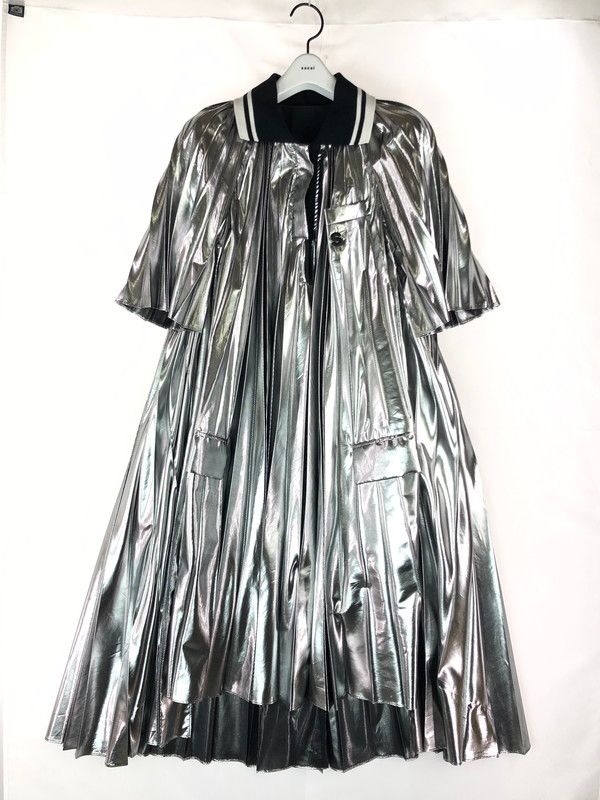 レディース Sacai サカイ 20-04937 METALLIC ONE PIECE メタリックワンピース 170-240827-na-9-TAG