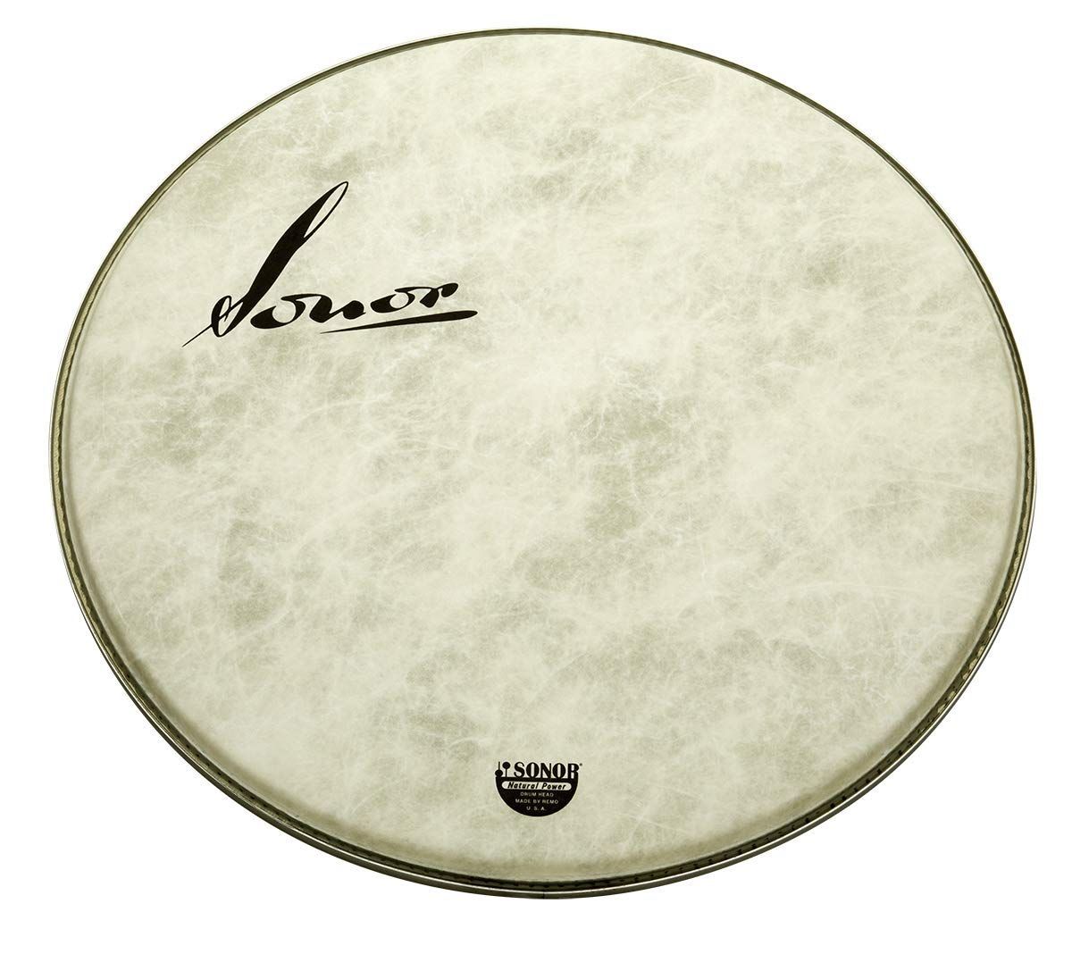 SONOR ソナー バスドラム ヘッド 22インチ ファイバー スキン3 ロゴ入り SN-NP22B L Vintageロゴ入り WWW_NOITHATQUANGTHANH_NET