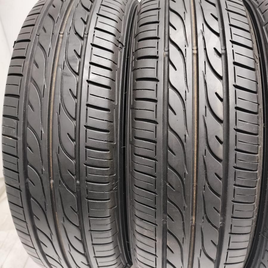 ＜ノーマルタイヤ 4本＞ 155/65R13 ダンロップ EC202 70〜80% 2017年製   中古