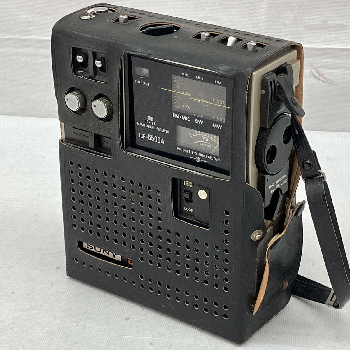 動作保証】SONY ICF-5500A ポータブル ラジオ スカイセンサー 3バンド 動作保証】SONY ICF-5500A ポータブル ラジオ スカイセンサー 3バンド