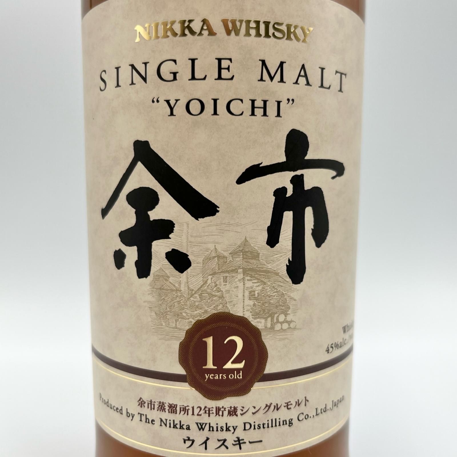 未開栓　余市　12年　ウイスキー　700ml 未開栓 ウイスキー ニッカ シングルモルト 余市 12年 容量700ml
