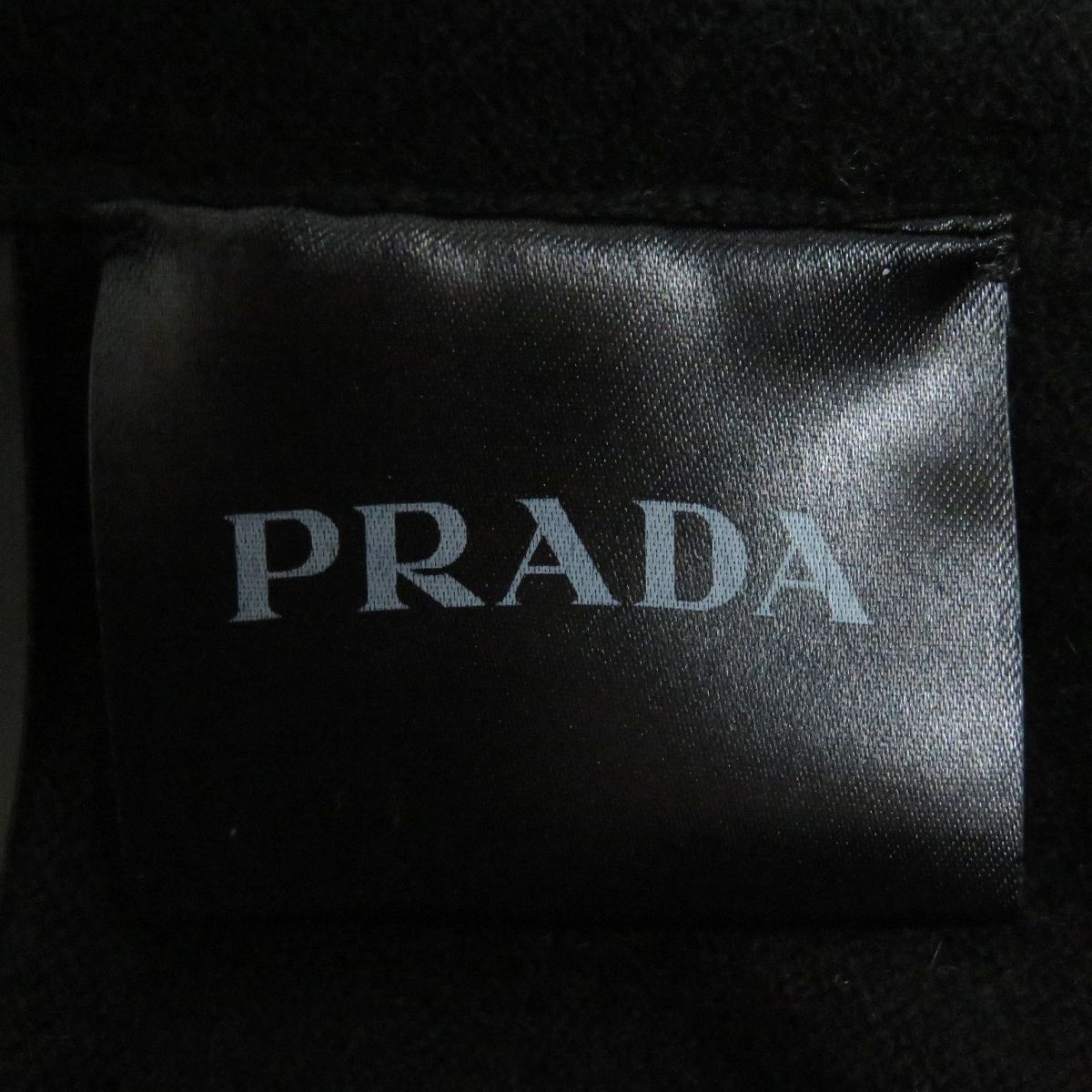 美品□PRADA/プラダ 無地 カシミヤ100％ ロングスリーブ 長袖