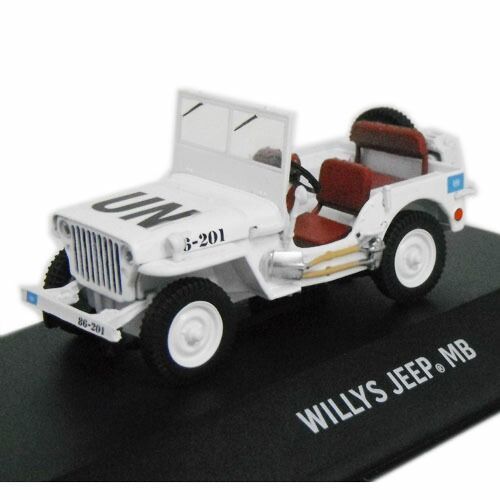 GREENLIGHT Jeep Willy's (United Nations decoration) 1/43