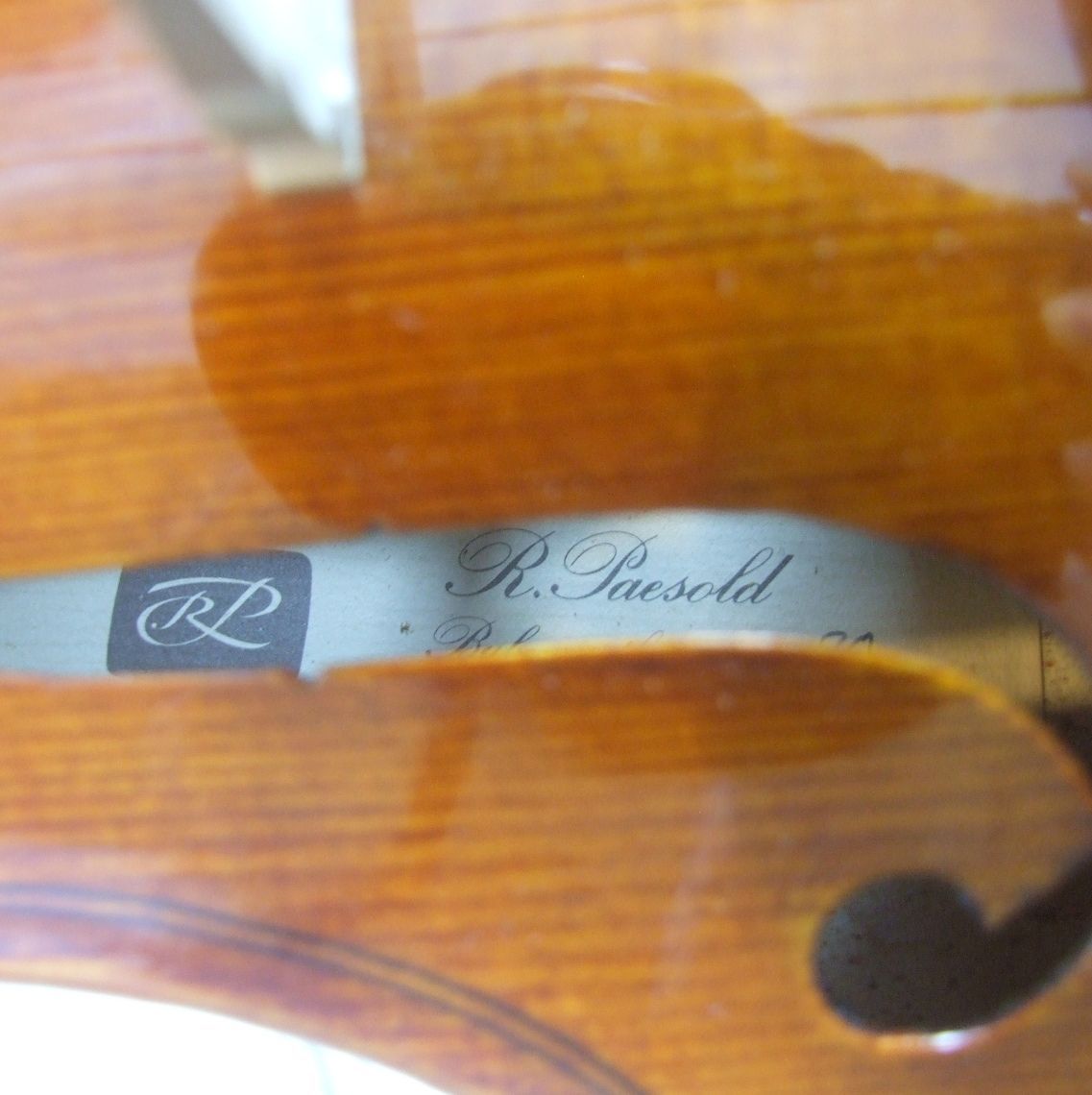 ドイツ製 Roderich Paesold No 804 虎杢 バイオリン 4/4 ローデリヒ