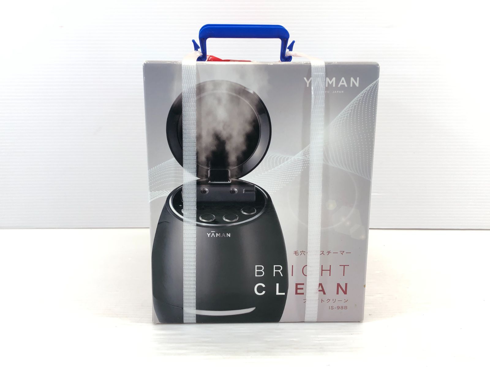 YAMAN ヤーマン ブライトクリーン 毛穴スチーマー IS-98B ブラック