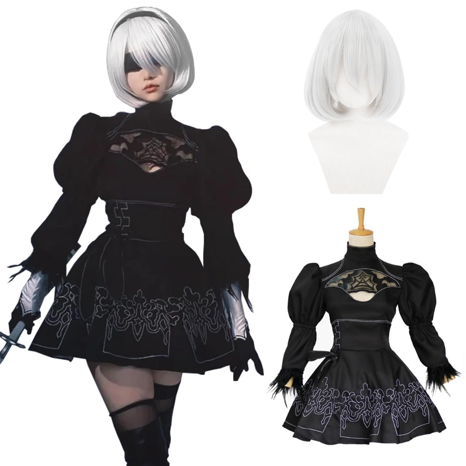 数量限定】Automata NieR: 仮装 大人用 cosplay コスプレ衣装 ヨルハ九