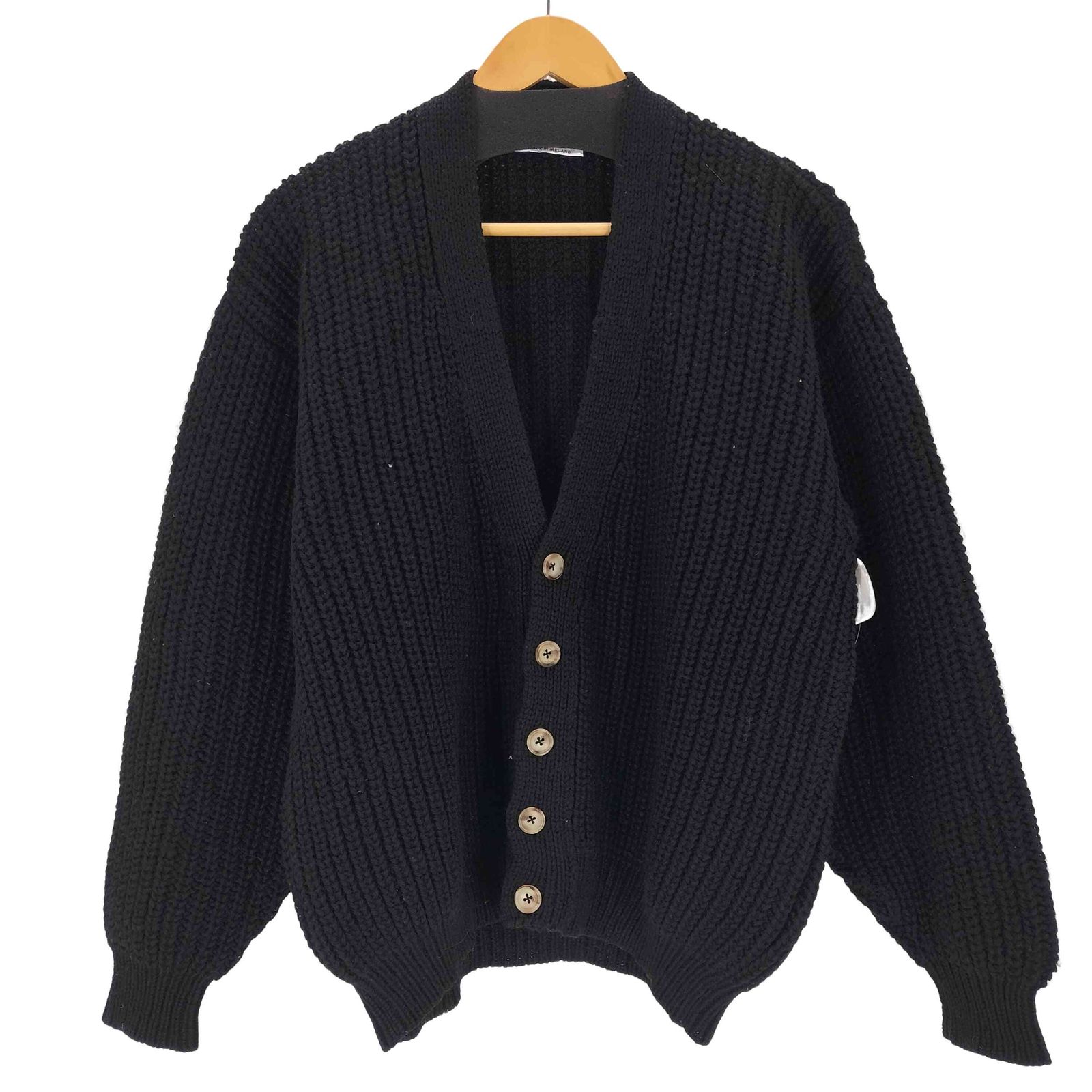 ユーズドフルギ USED古着 irish sweaters アイルランド製ニットカーディガン メンズ 表記無 