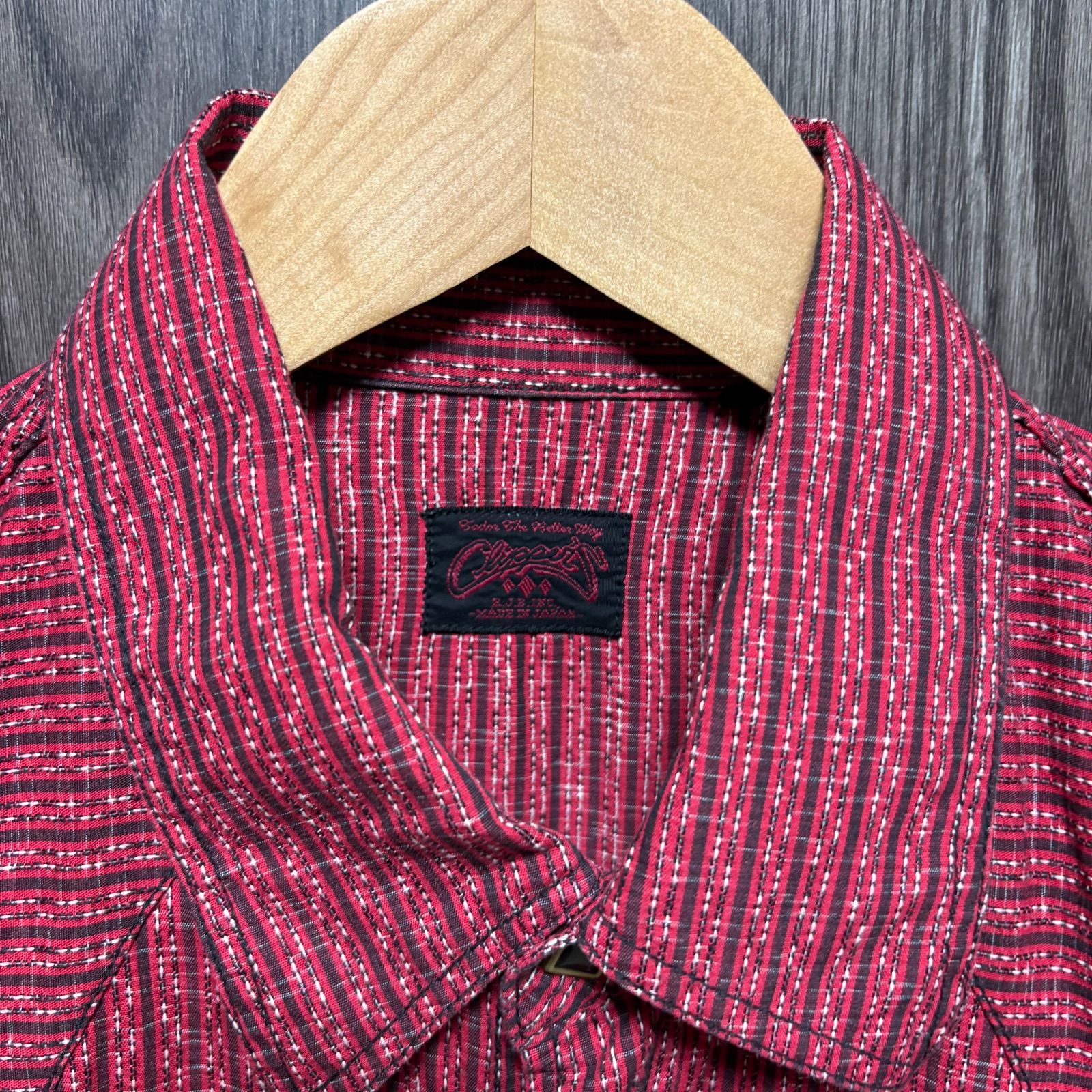 38サイズ R.J.B shirt R.J.B 長袖シャツ サイズ38ファッション 通販