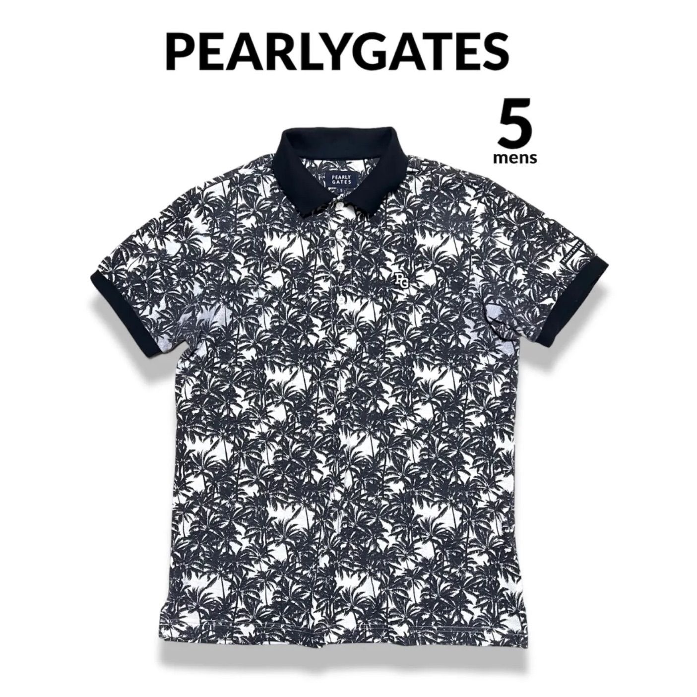 ☆サイズ6☆ PEARLY GATES パーリーゲイツ 半袖 ポロシャツ 白