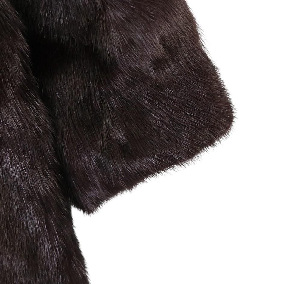 高級】FENDI フェンディ ファーコート 毛皮コート 13 XL相当 リアル