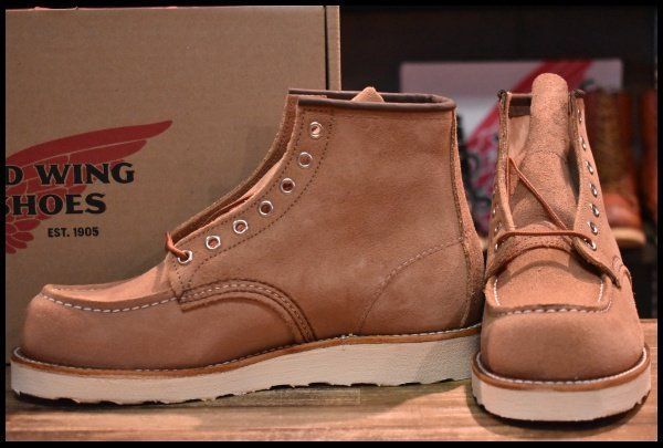 7.5D 箱付 未使用 23年】レッドウィング 8208 アイリッシュセッター ダスティローズ ラフアウト ピンク ブーツ redwing  HOPESMORE【EJ311】 - メルカリ