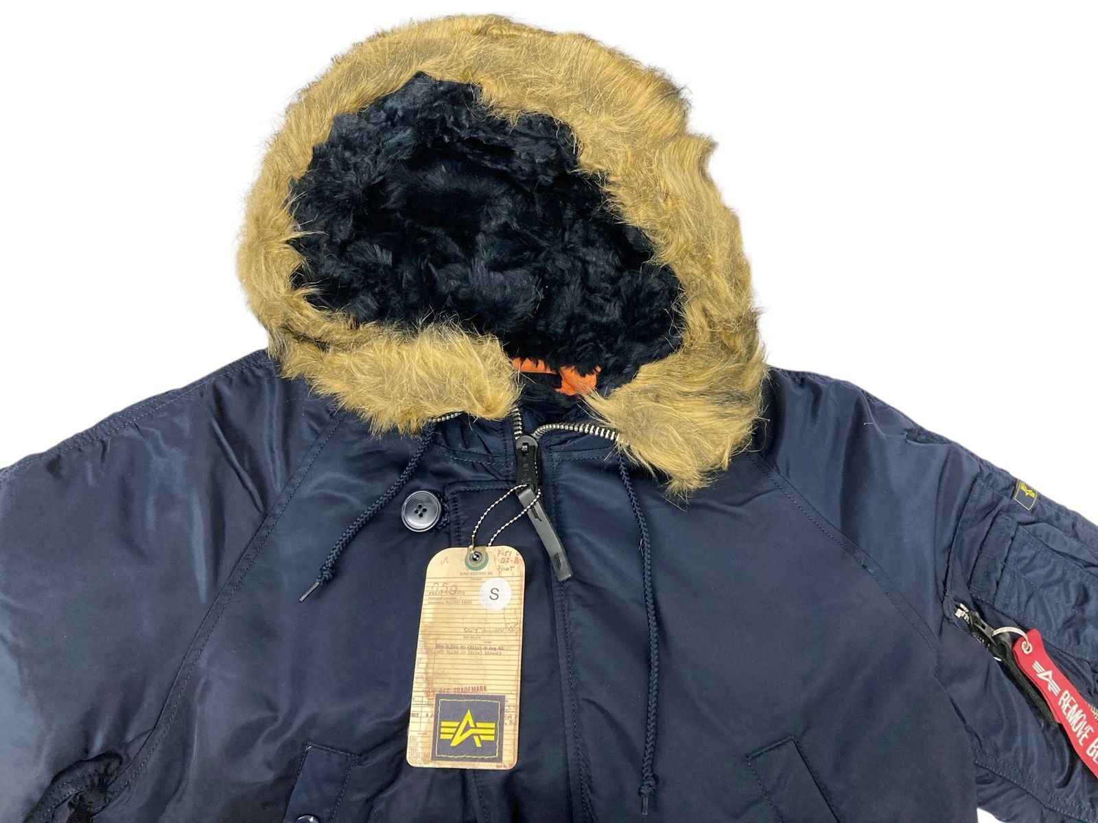 美品✨ALPHA　N-3B　フライトジャケット　ファー取外可　ブラック　M 楽天市場】20%OFF！□ALPHA社 アルファ #20094 N-3B フライト
