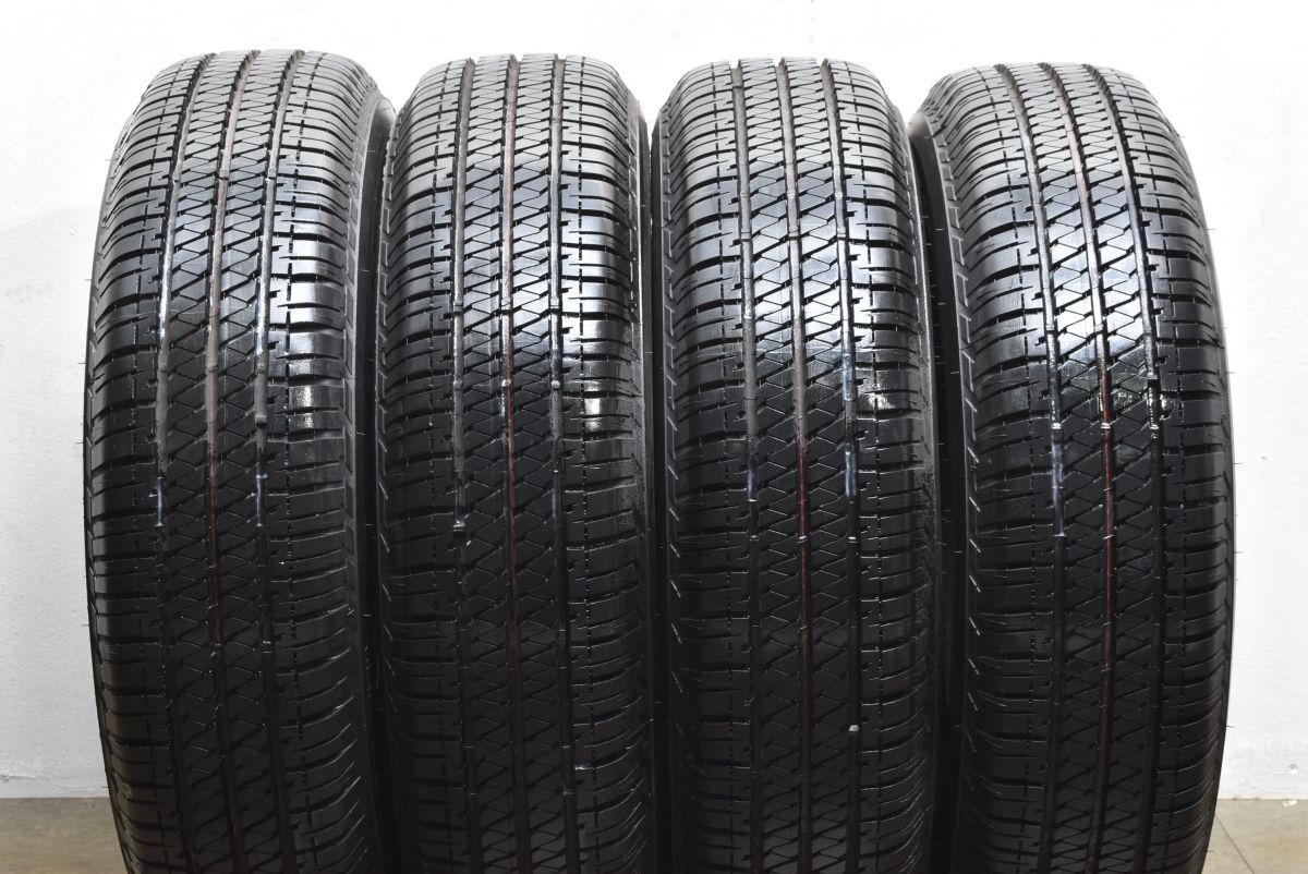 2021年製 バリ溝】ブリヂストン デューラー H/T 684Ⅱ 195/80R15 96S 4