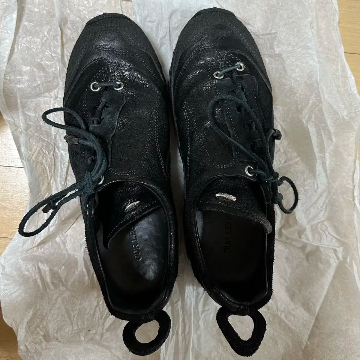 OUR LEGACY アワーレガシー 可部 ステルス 黒 40 サイズ