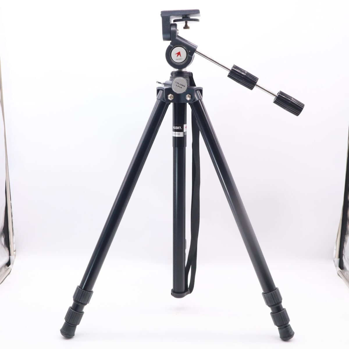 HUSKY ハスキー3段 雲台一体型三脚
