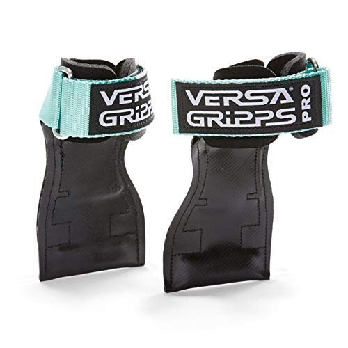 Versa Gripps PRO パワーグリップ 筋力トレーニング・リストラップ made in the USA (Mint/ミント， R/L:18.1-20.5cm)