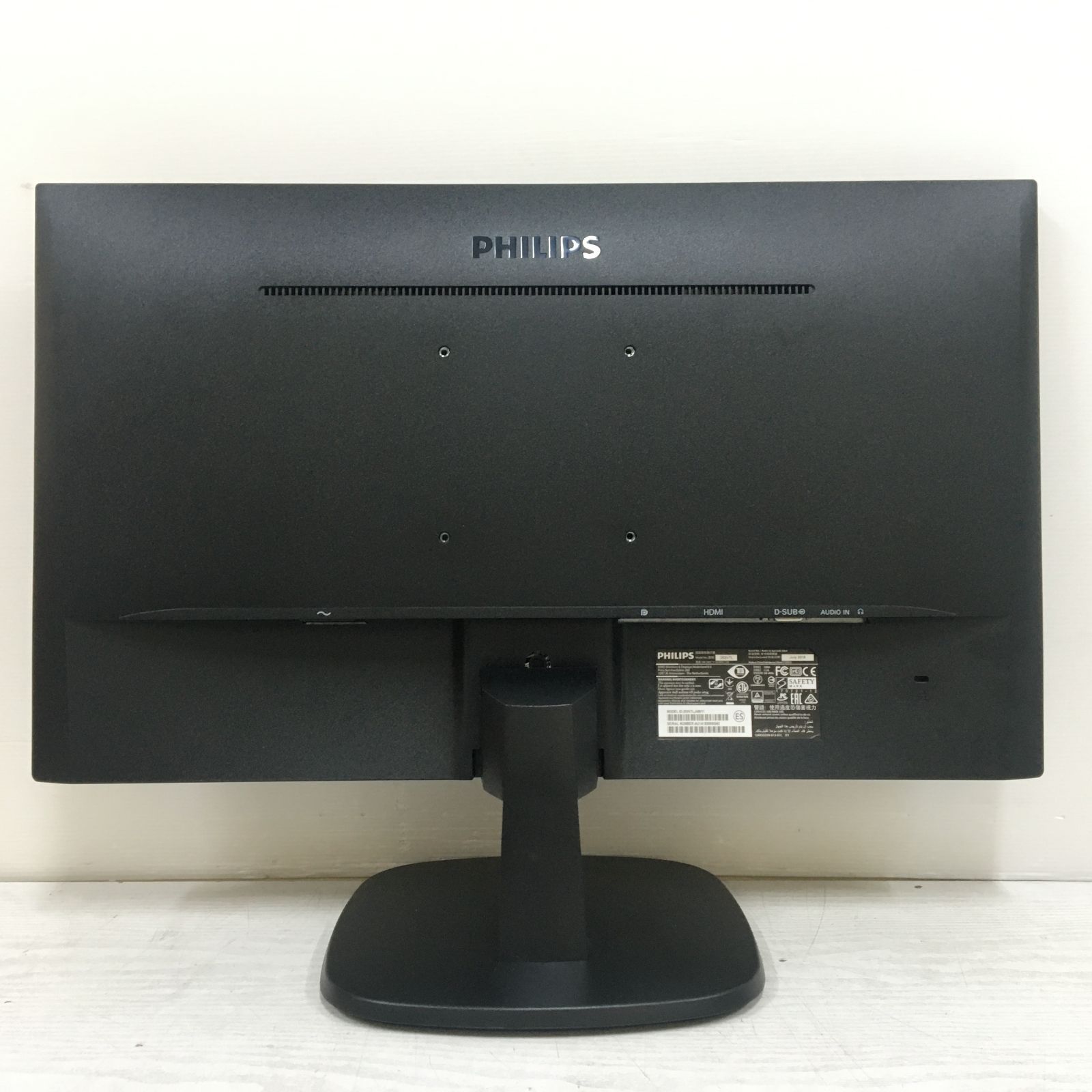 ☆【美品】PHILIPS 253V7L ワイド液晶モニター 24.5インチ フルHD（1920x1080）  入力端子『D-Sub/Displayport/HDMI』 動作品 - メルカリ