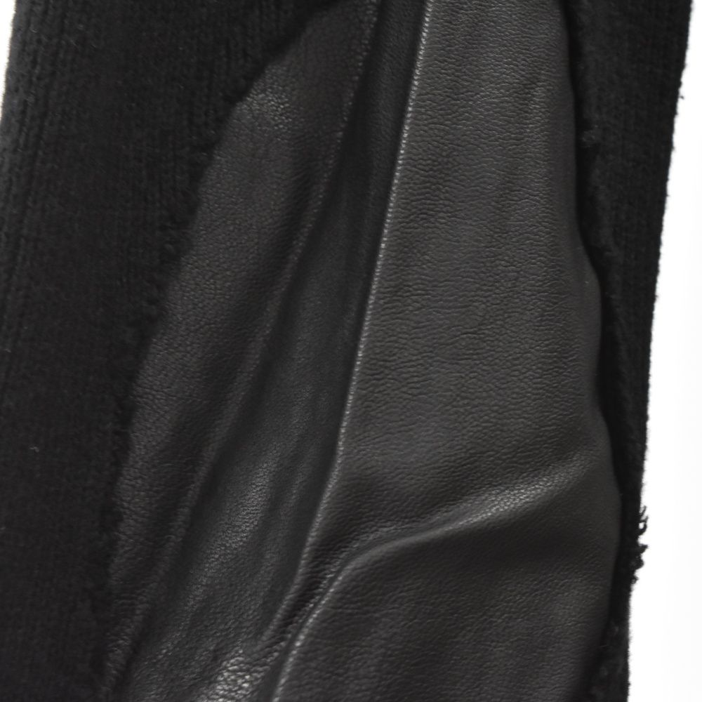 DIESEL ロゴパッチニットカーディガン　ブラック DIESEL ロゴパッチニットカーディガン ブラック