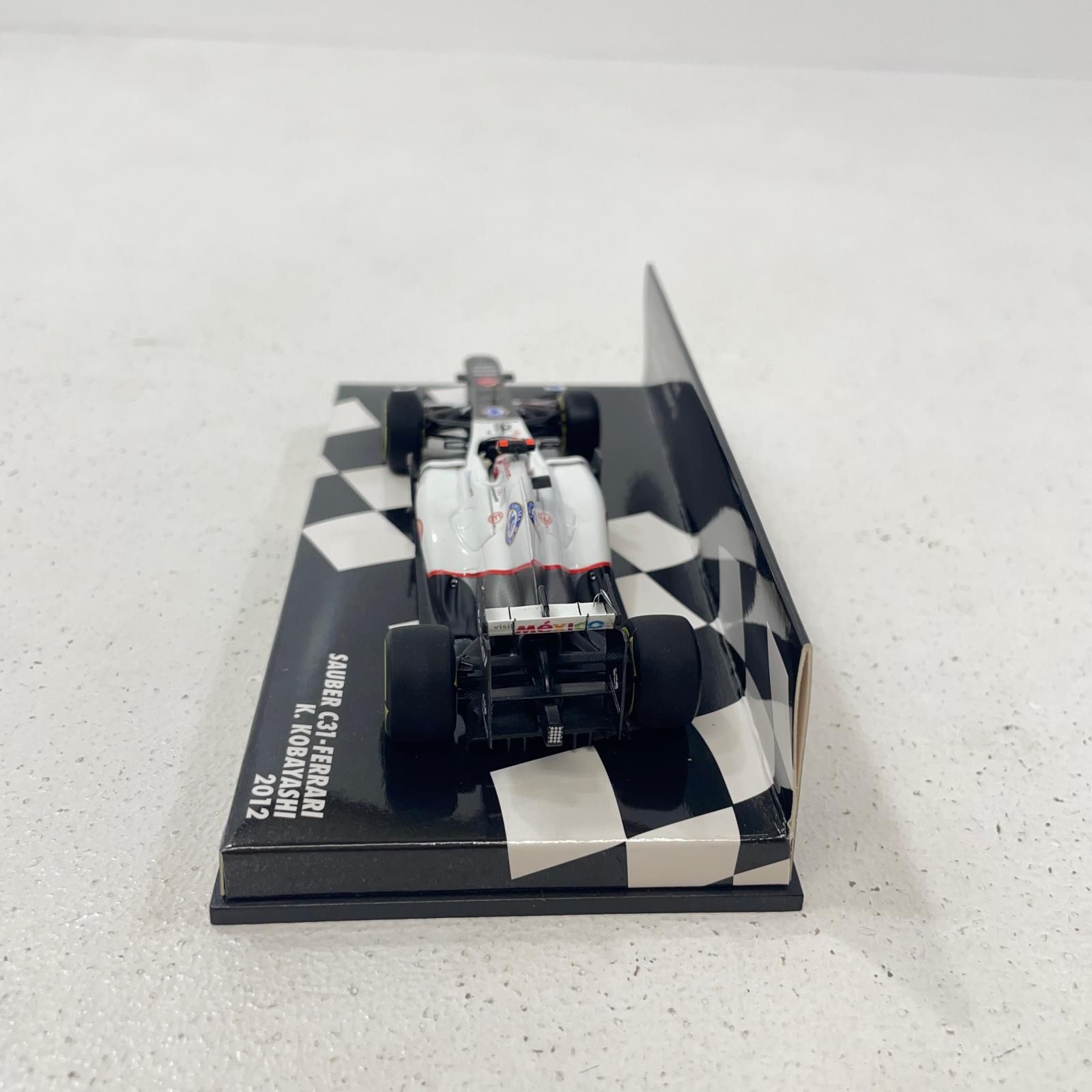 ミニチャンプス 1/43 ザウバー C31 フェラーリ 2012 Amazon | 1/43 ザウバー C31 フェラーリ〓 小林 加夢偉 / モナコGP