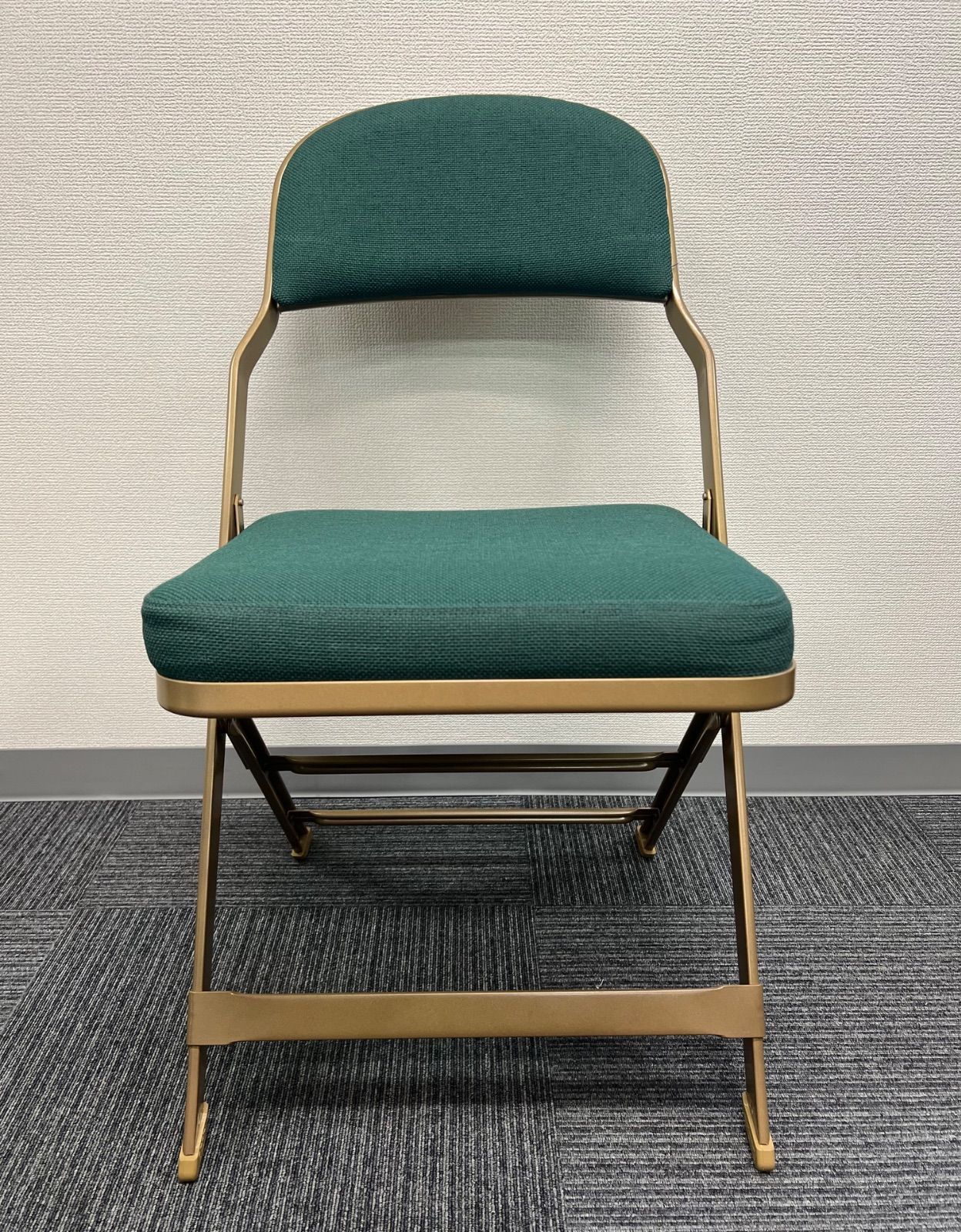 CLARIN クラリン社 FULL CUSHION FOLDING CHAIR グリーン - メルカリ