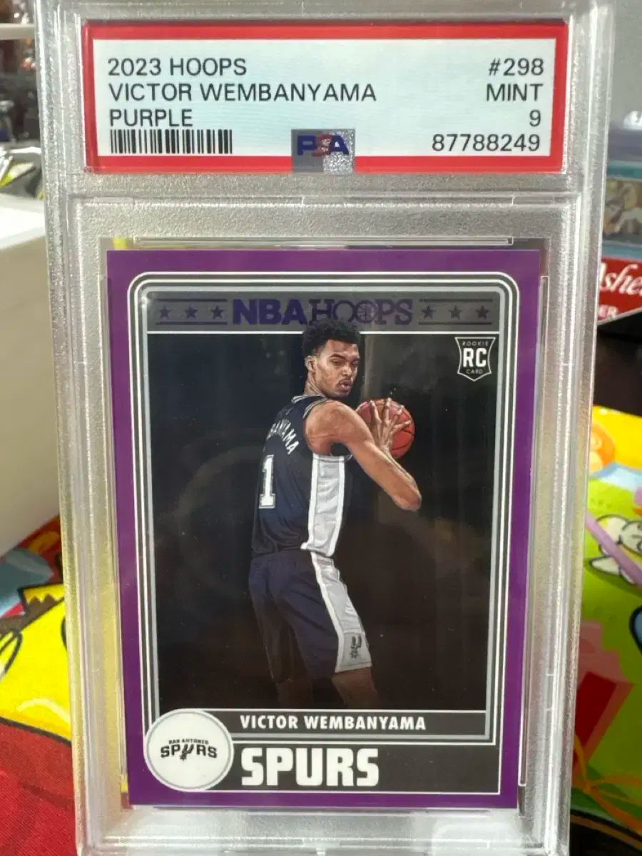 ウェンビー フープ ルーキー パープル psa9