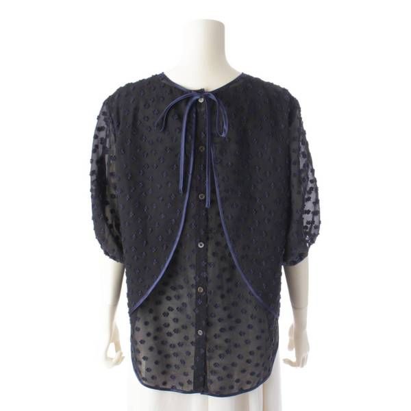 yori shirocon フローラバックリボンブラウス 36 shirocon フローラ