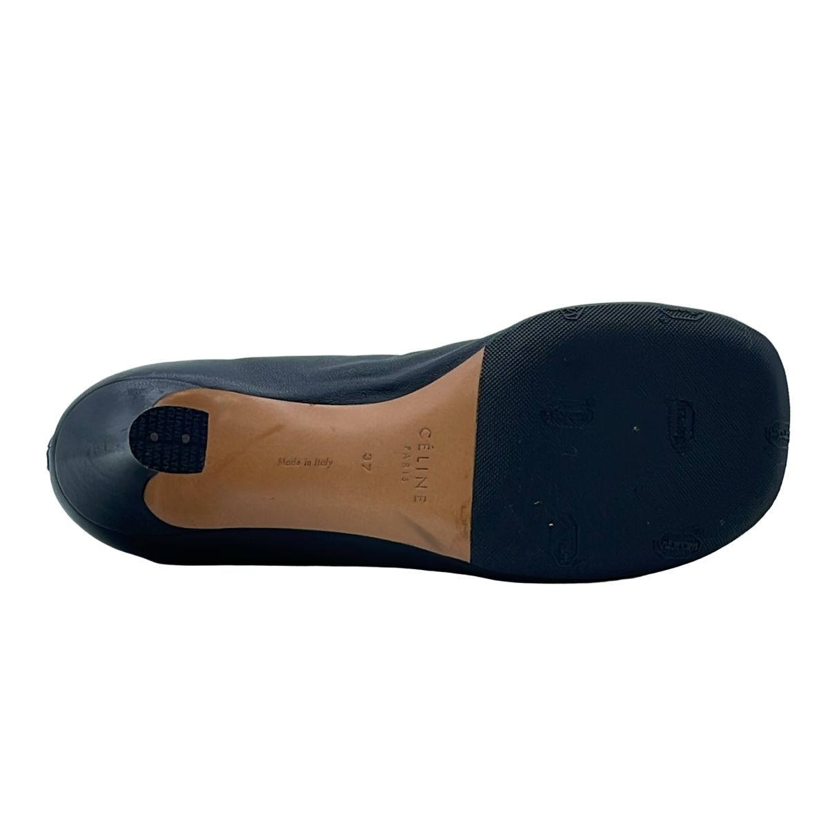 CELINE セリーヌ ブーツ 茶 EU37(23.5cm位) 4601824D0131 ☆100円スタート☆EB9996*CELINE*セリーヌ*レディースショート