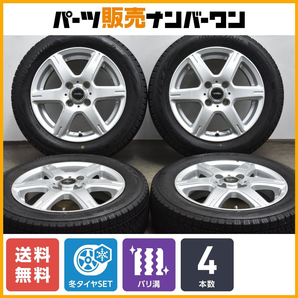 【バリ溝】トップラン 14in 4.5J +46 PCD100 ブリヂストン ブリザック VRX2 155/65R14 N-BOX N-ONE デイズ ワゴンR アルト タント ムーヴ