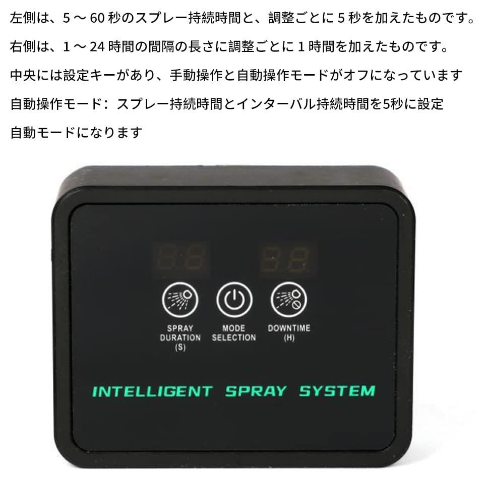 植物加湿器 360度ノズル