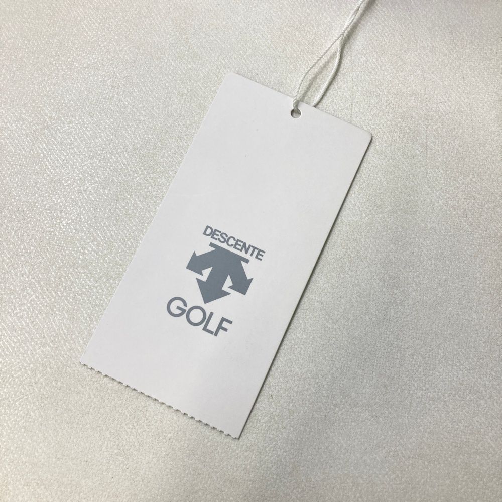 サイズ：S DESCENTE GOLF デサントゴルフ 2023年モデル 襟付 半袖ワンピース  ブラック系 [240101474163] ゴルフウェア レディース ストスト 新品】DESCENTE GOLF デサントゴルフ 2023年モデル 襟付 半袖