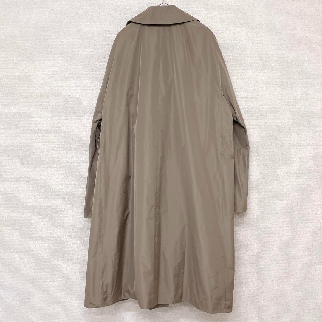 MOGA モガ ロングコート トレンチコート ベルト ポリエステル ブラウン