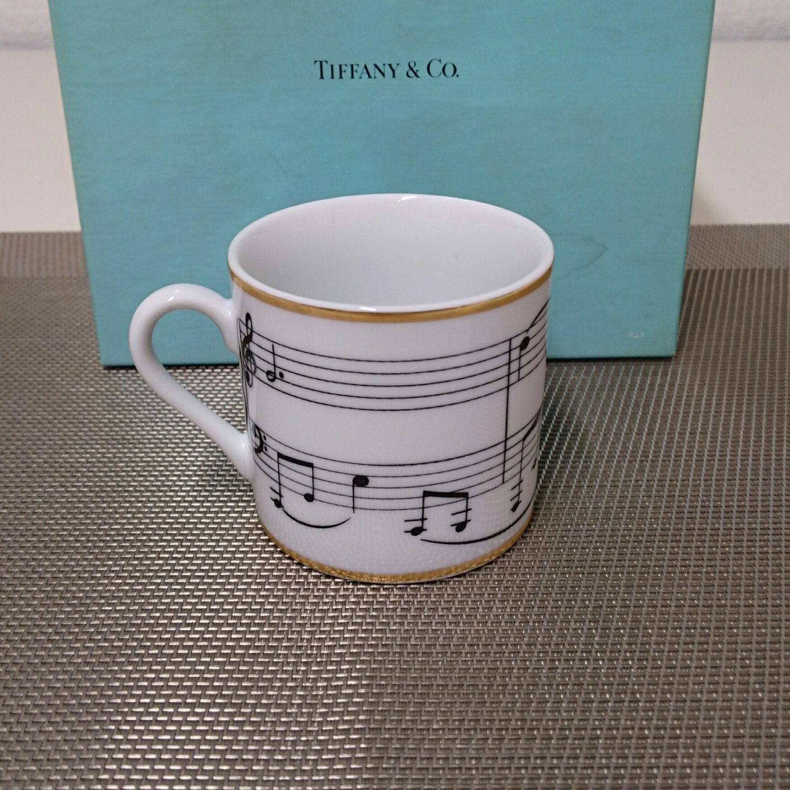 ティファニー ムーンリバー MOON RIVER カップ&ソーサー 元箱あり 中古 