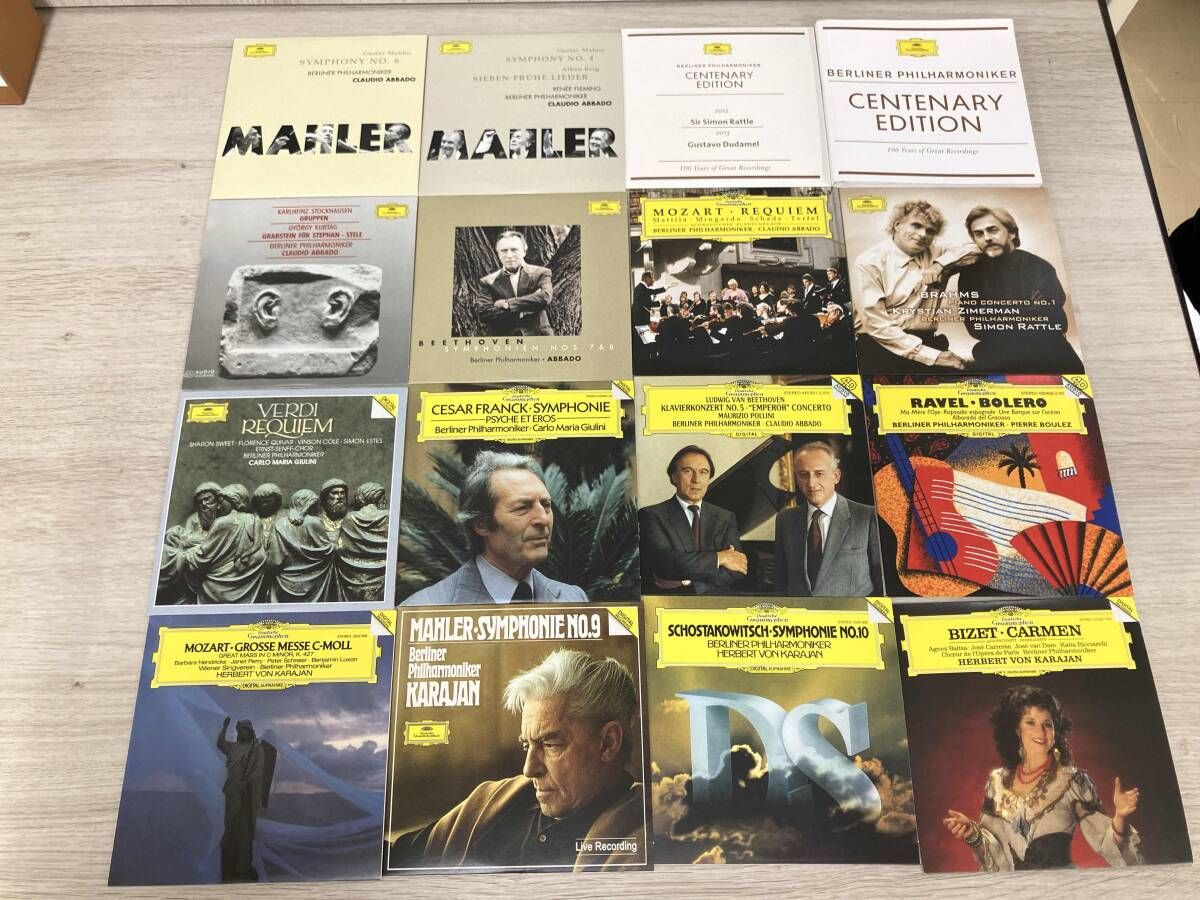 【未開封・希少廃盤】ベルリン・フィル100周年ボックス（50CD) 未開封・希少廃盤】ベルリン・フィル100周年ボックス（50CD)