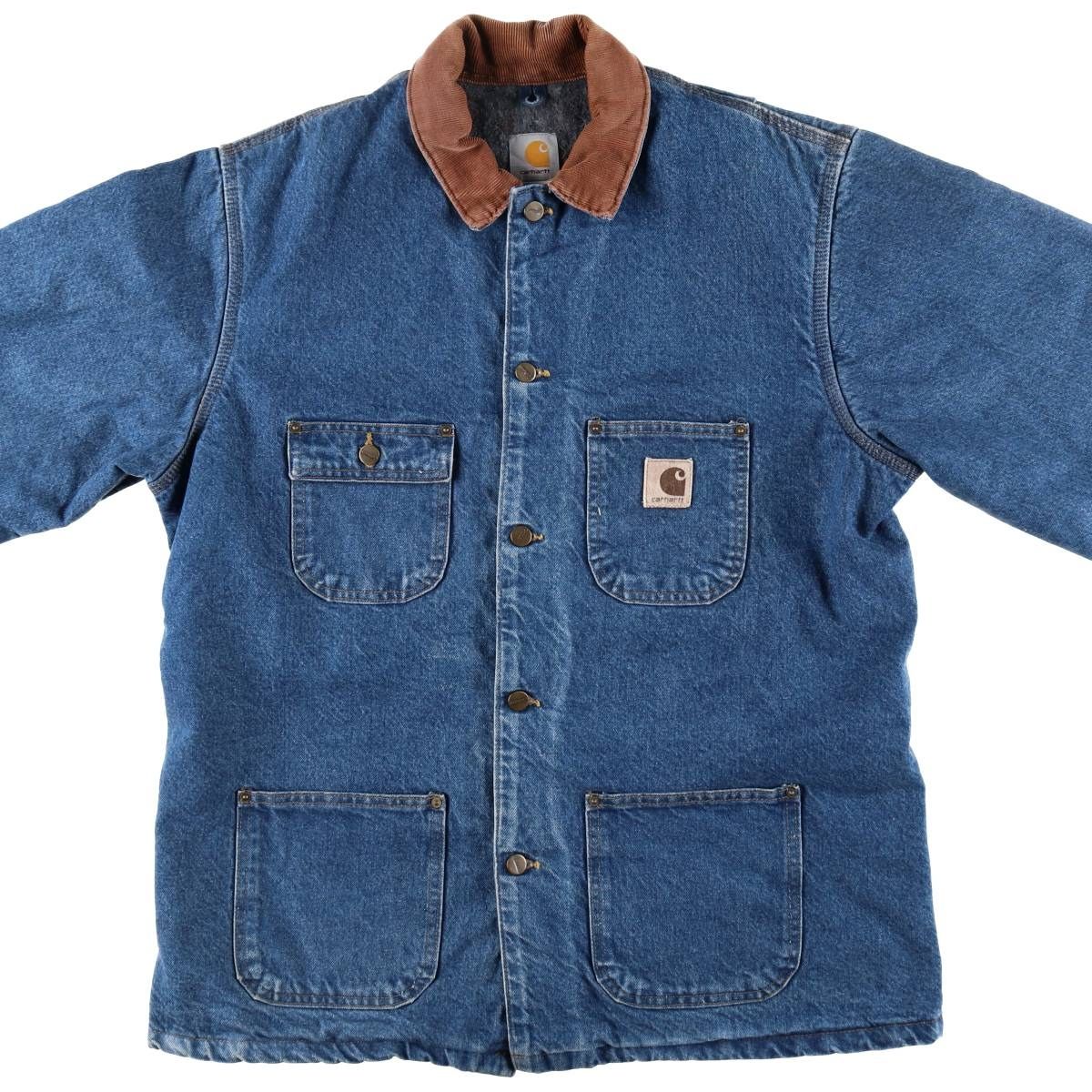 古着 カーハート Carhartt ミシガンチョアコート デニムカバーオール