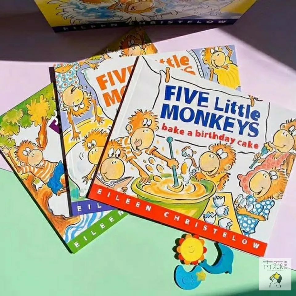 Five Little Monkeys シリーズ9冊 英語絵本 おうち英語 - メルカリ