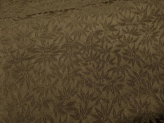 平和屋着物●男性　色無地　樺茶色　正絹　逸品　CAAU2860yc