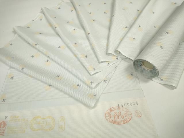 平和屋本店 上 夏物 小紋 反物 着尺 絽 蛍 ホタル DZAA11469kh5