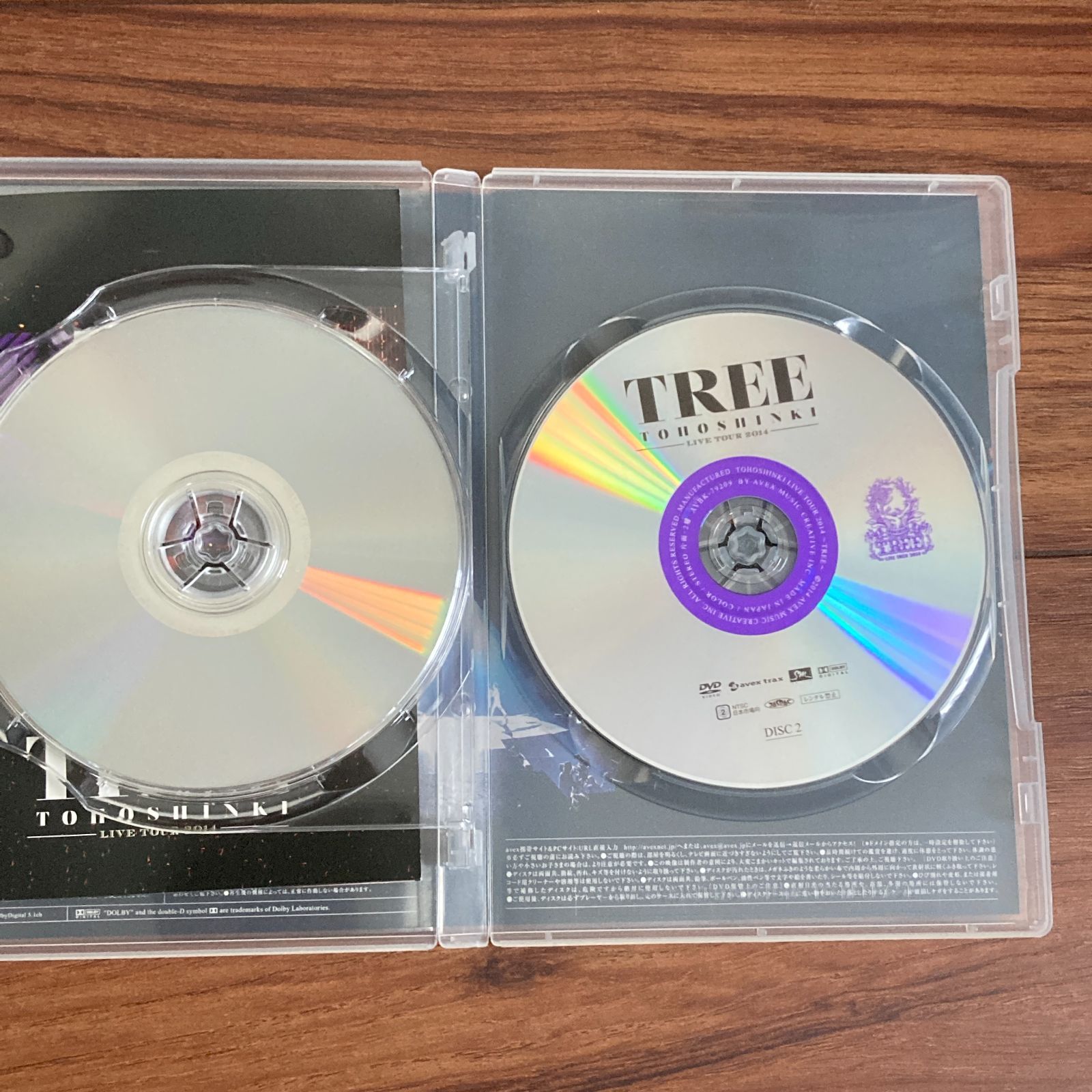 東方神起 LIVE TOUR 2014 TREE DVD3枚組 初回生産限定 特典:フォト