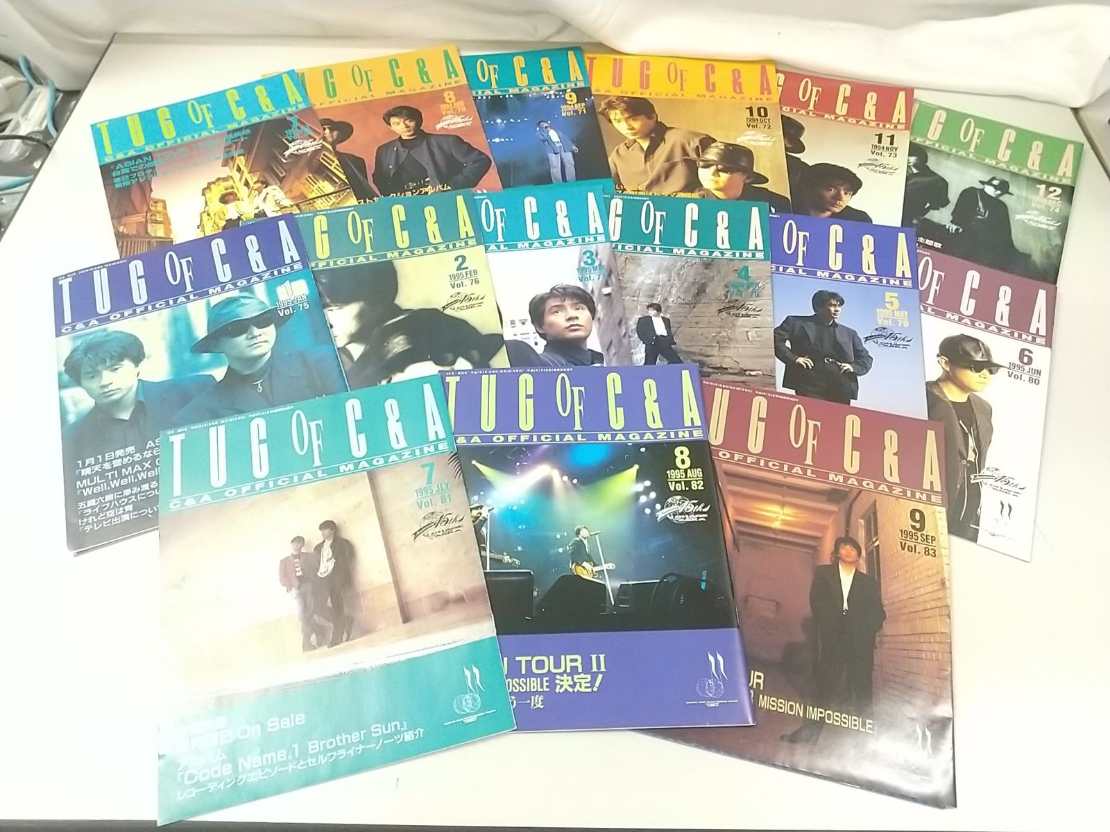 まとめ売り・バラ売り不可】CHAGE and ASKA ファンクラブ会報&ツアー