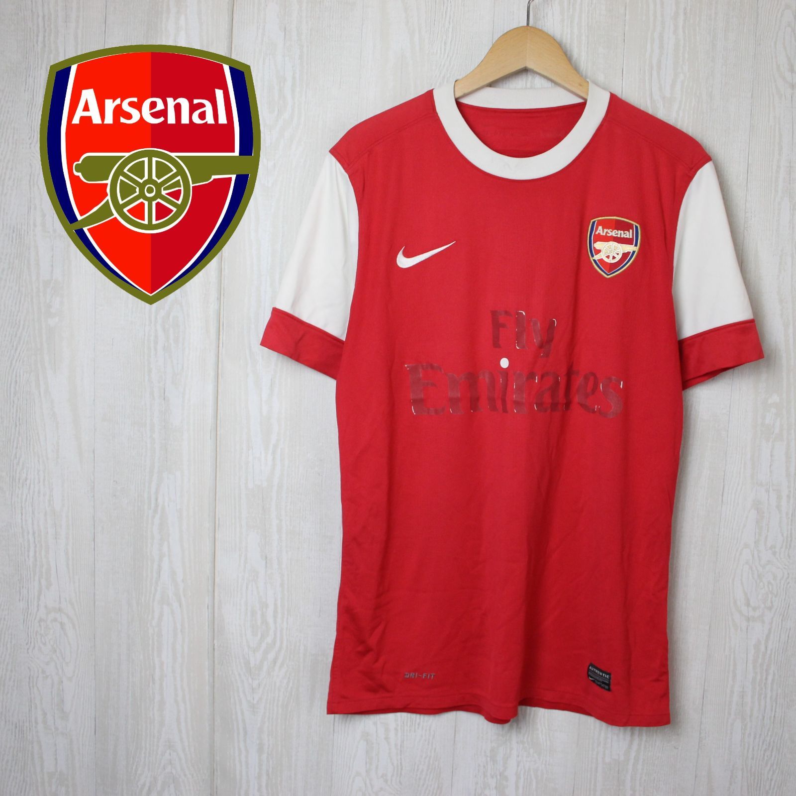 海外輸入】アーセナルFC サッカーユニフォーム L相当 10-11 プレミア