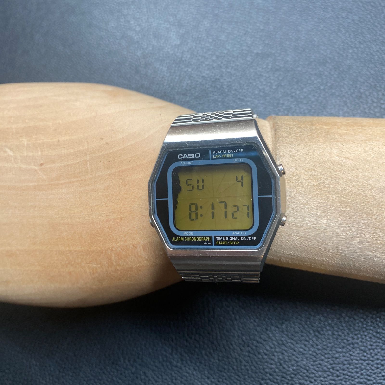 希少 レア ヴィンテージ CASIO カシオ A202 デジタル アナログ表記 
