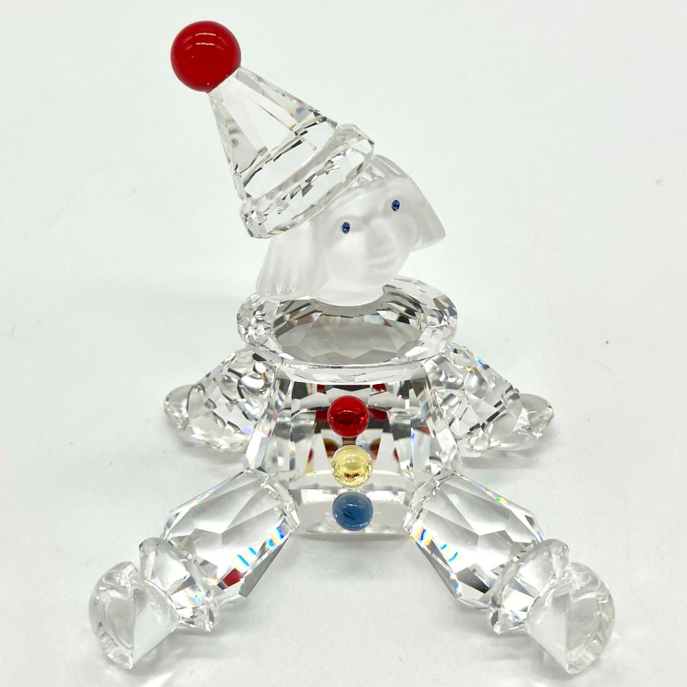 スワロフスキー SWAROVSKI パペット人形 ピエロ 2008年廃盤品 オブジェ 